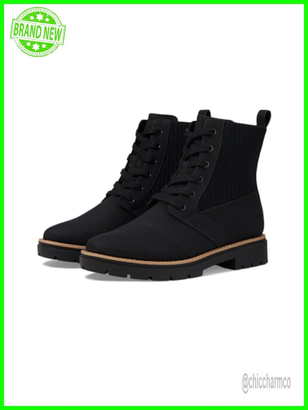 Faux Leather Ankle Booties with OrthoLite Eco Insole and Lace-Up